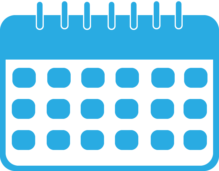 blue calendar icon png