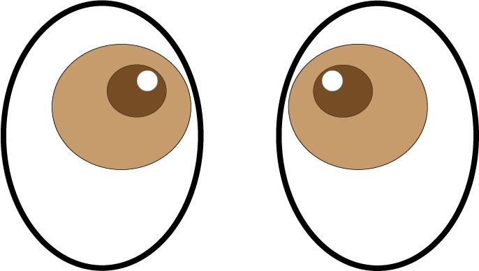 Big Eyes Vector Icon - [Free Download] - (SVG and PNG)