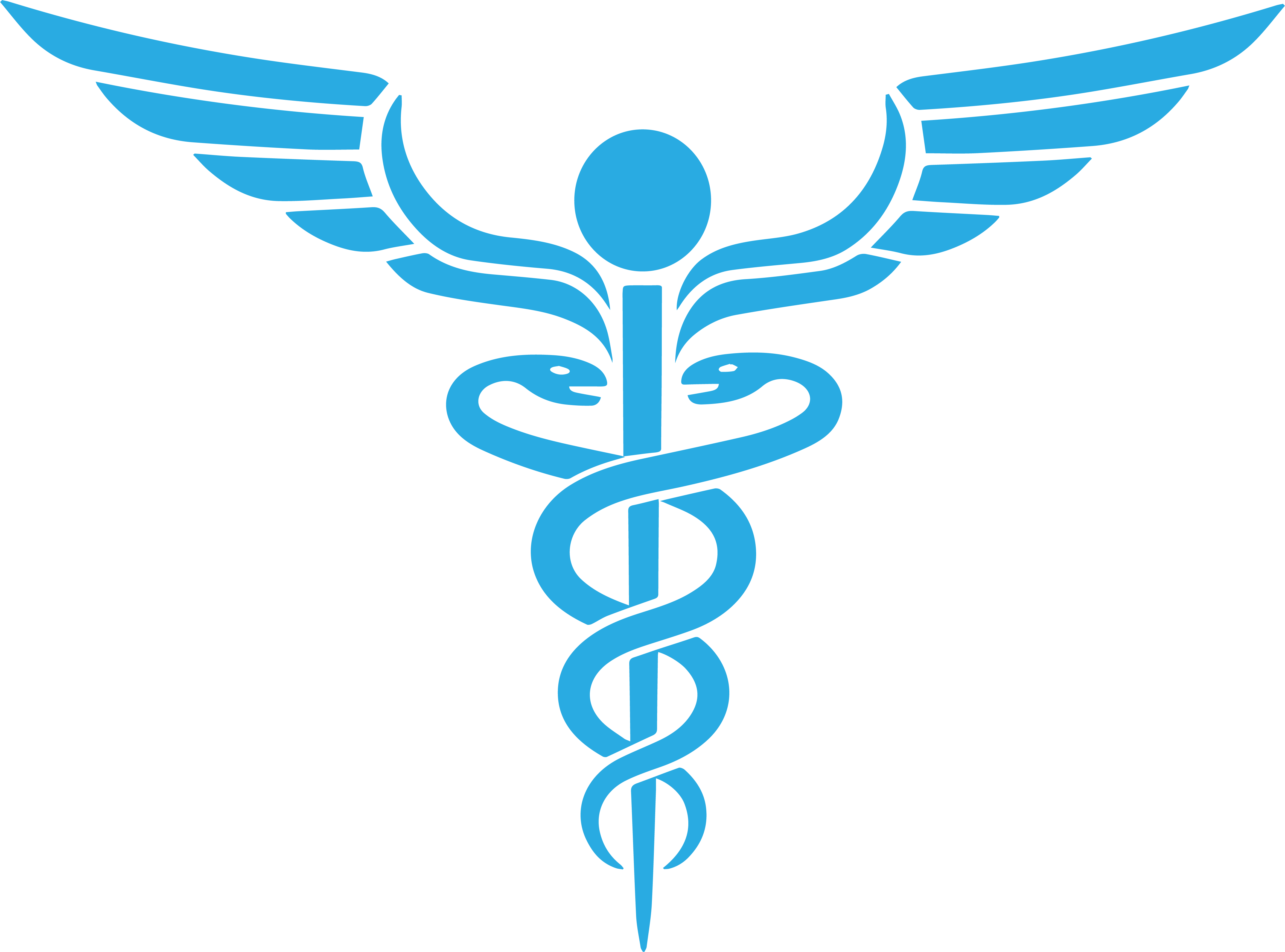 Caduceus Medical Vector Icon - [Free Download] - (SVG and PNG)
