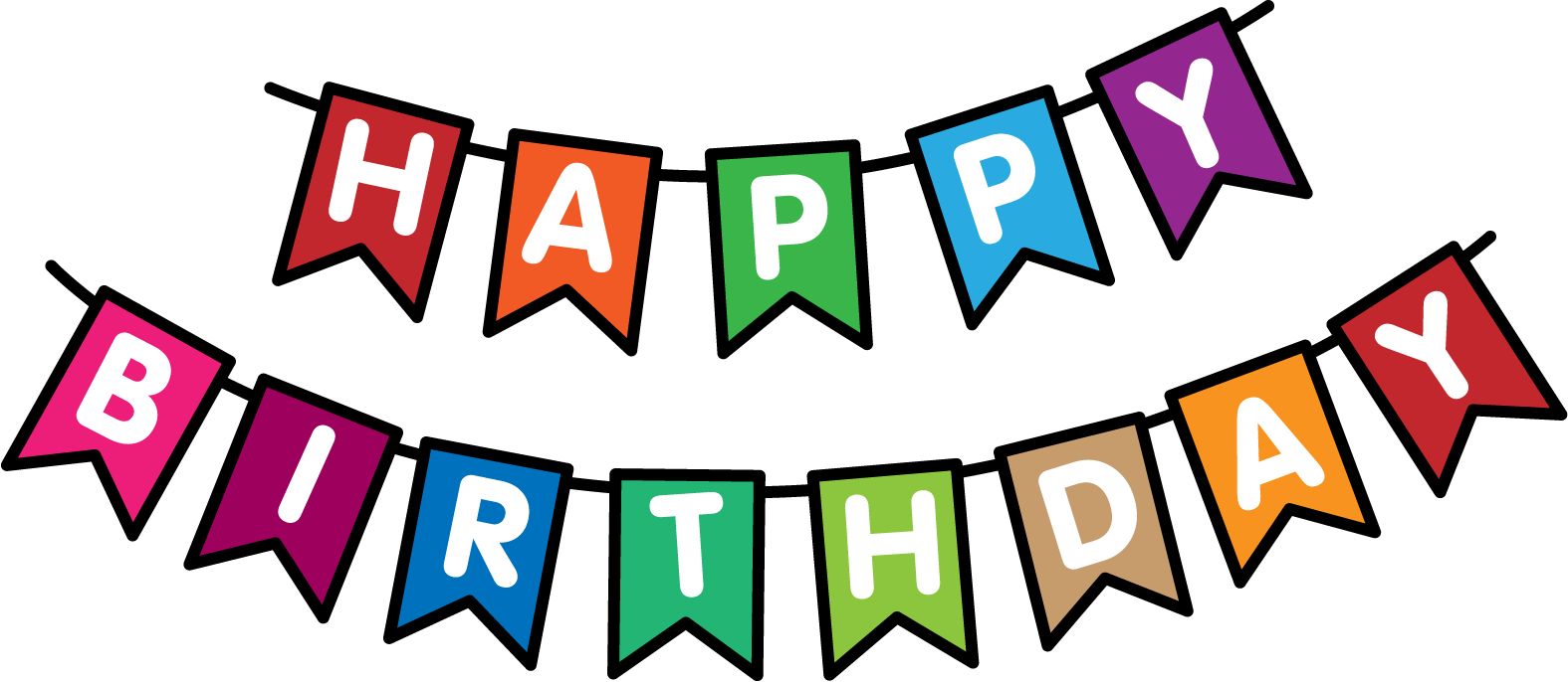 Birthday Banner Vector Icon - [Free Download] - (SVG and PNG)